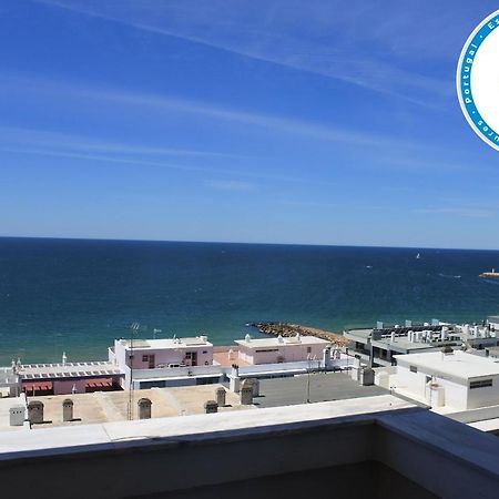 Апартаменты Quarteira, Casa Com Vista Mar Экстерьер фото