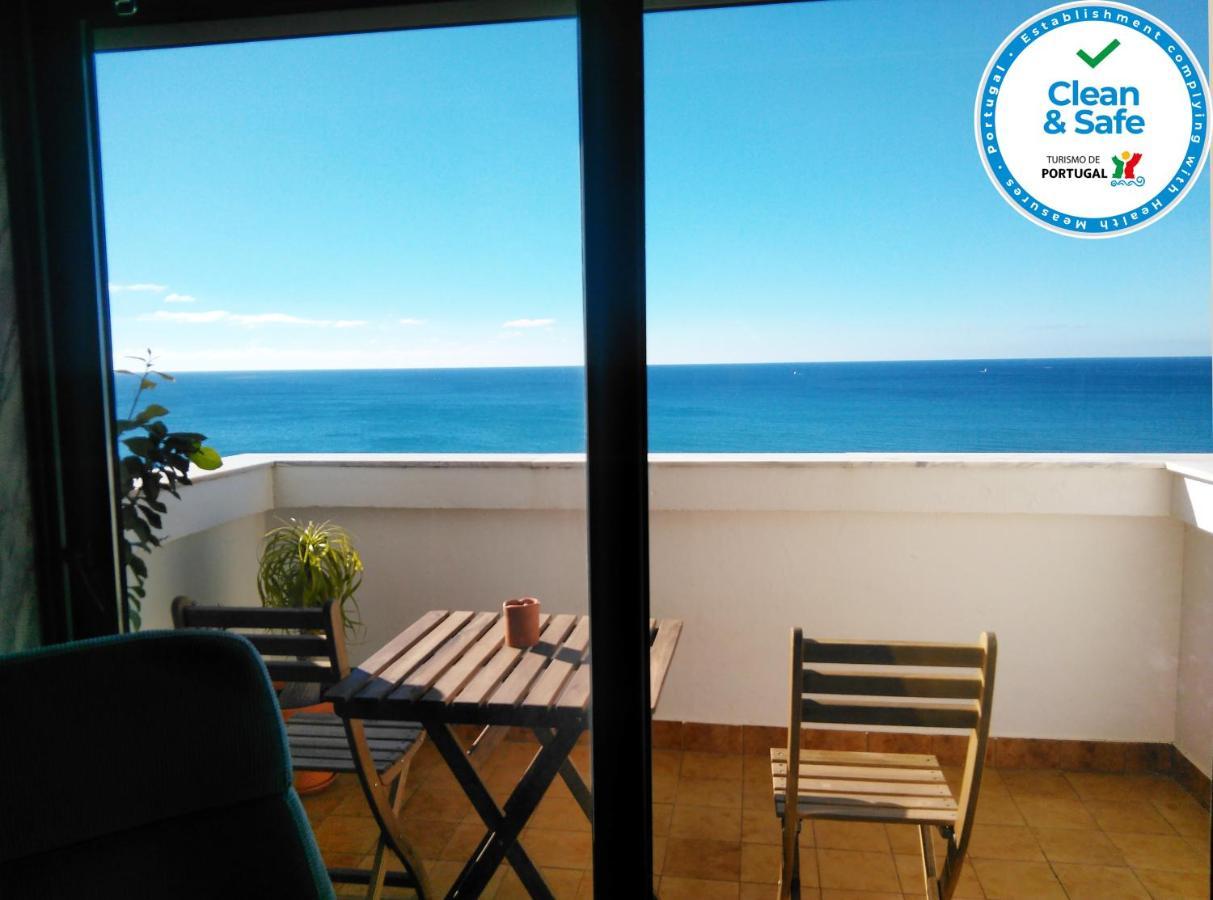 Апартаменты Quarteira, Casa Com Vista Mar Экстерьер фото