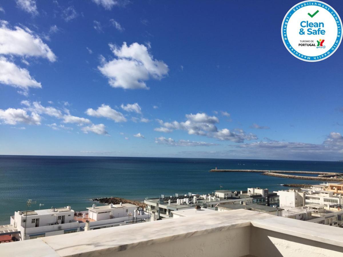 Апартаменты Quarteira, Casa Com Vista Mar Экстерьер фото